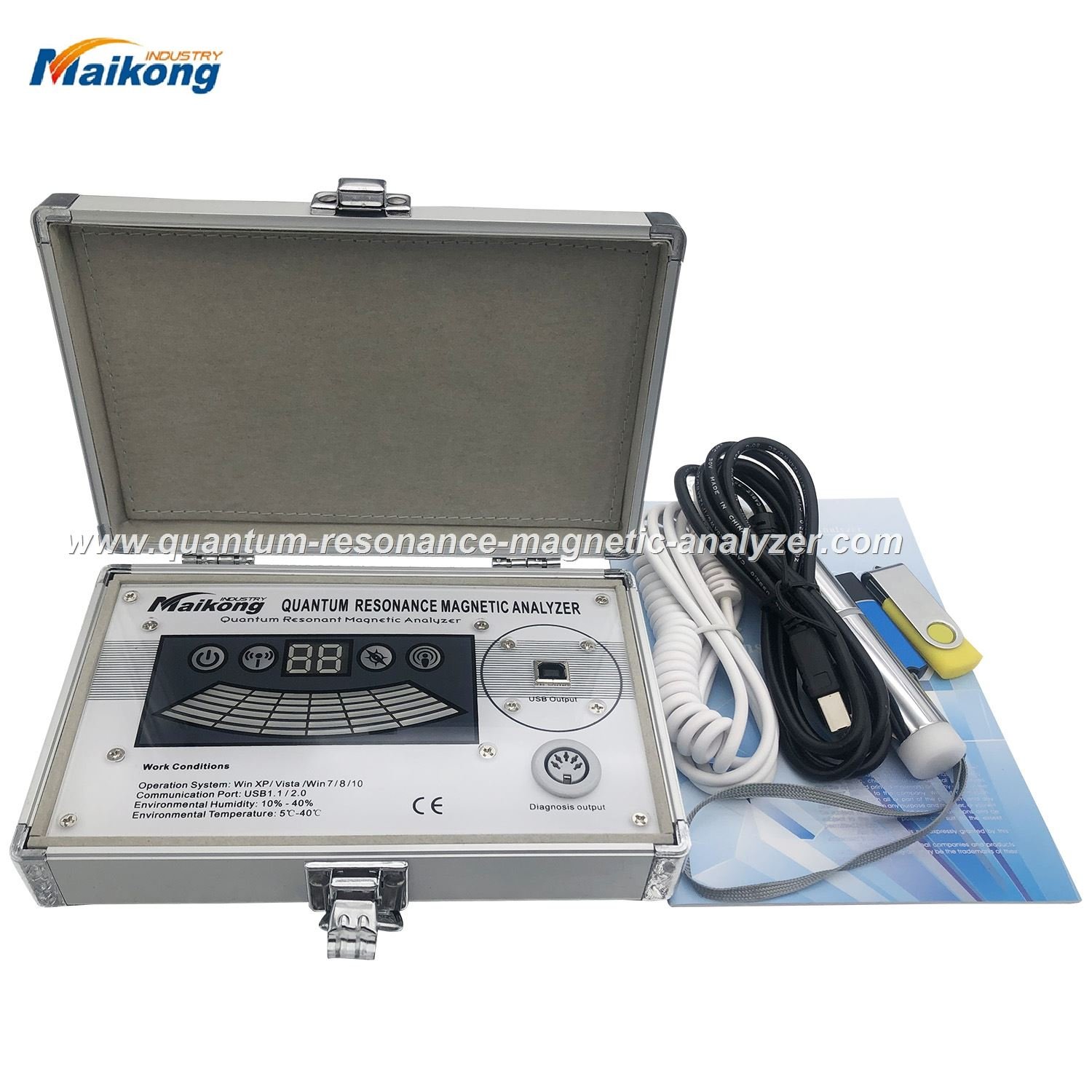 Nigeria Quantum Resonance Magnetic Analyzer 8