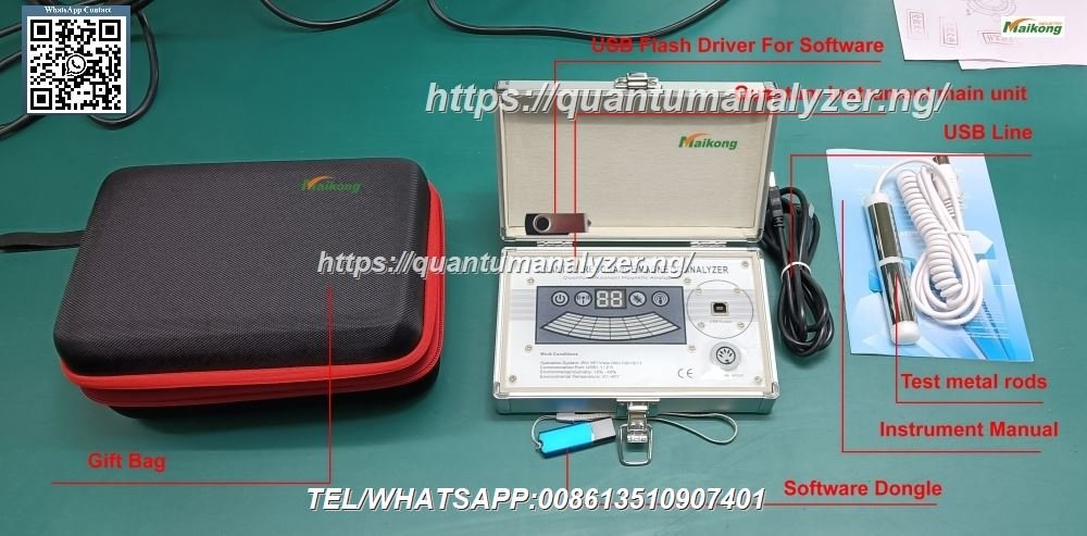 Quantum Magnetic Resonance Body Analyzer