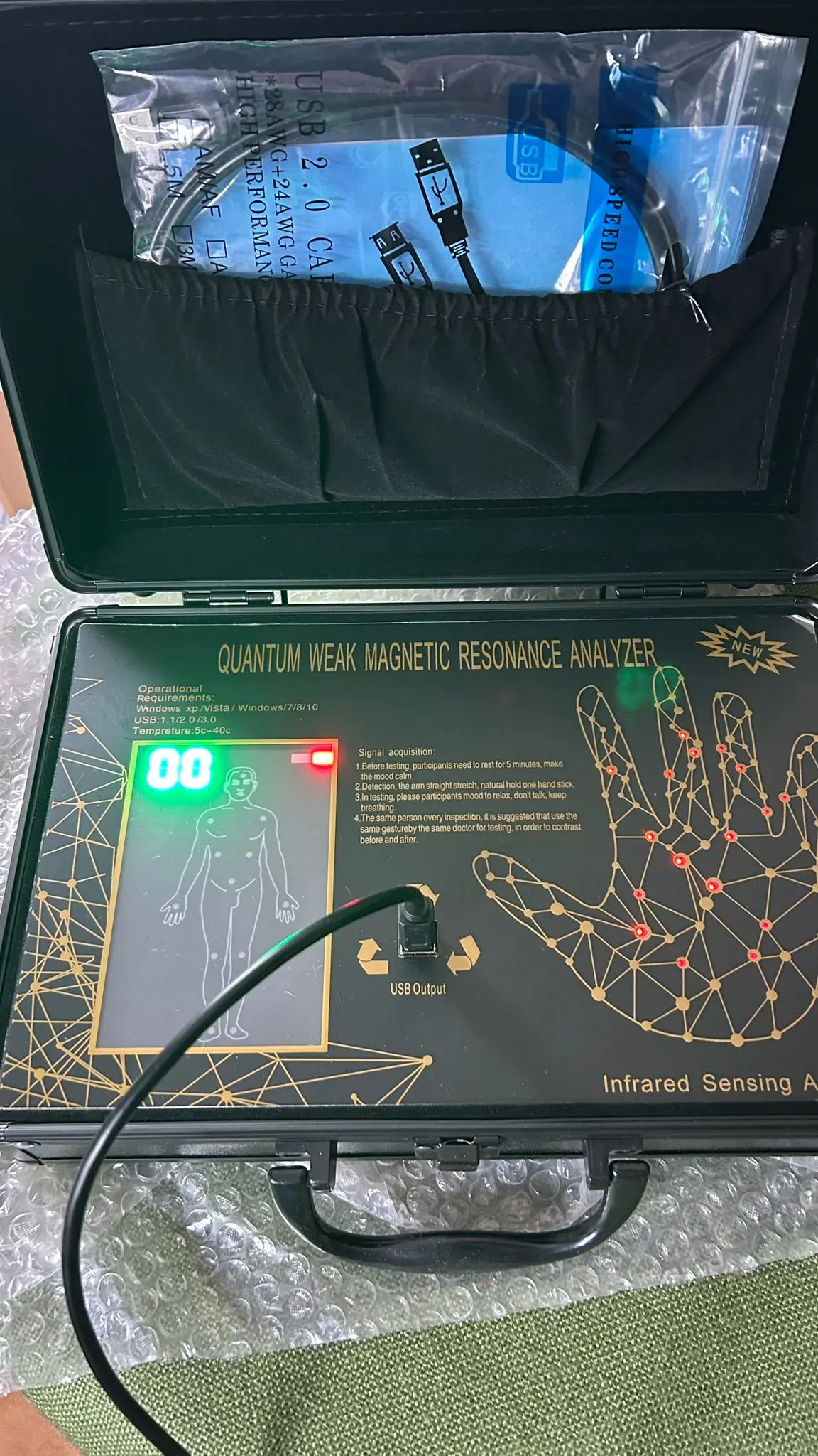 Side Effects of Quantum Resonance Magnetic Analyzer Revealed