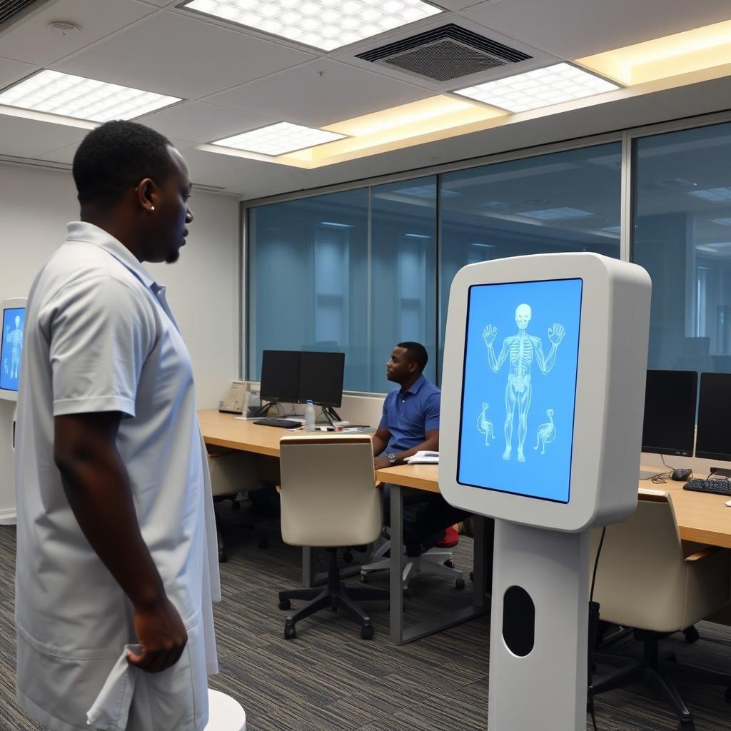 Health screening event using Maikong quantum magnetic resonance body analyzer