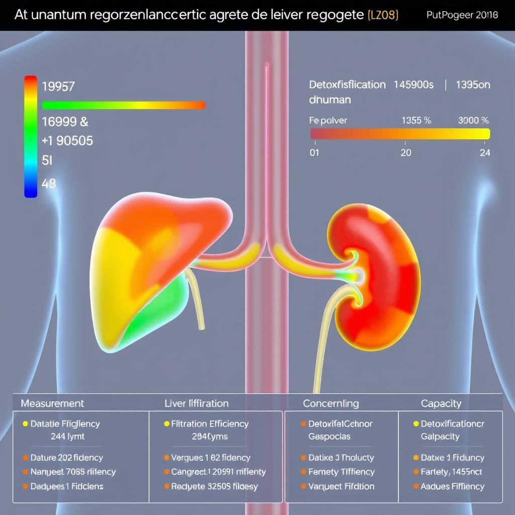 Liver and kidney function analysis from Quantum Resonance Magnetic Analyzer report