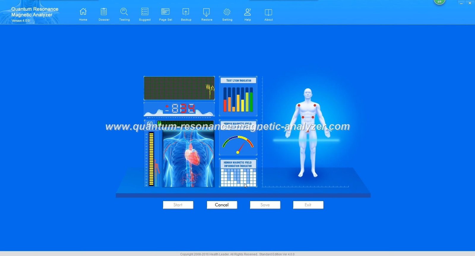 Quantum Resonance Magnetic Analyzer Software