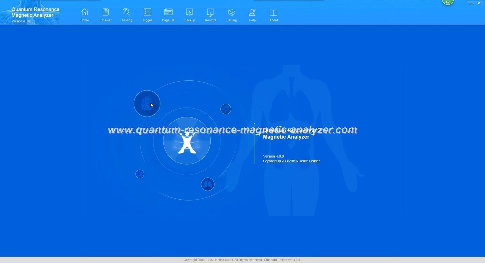 Quantum Resonance Magnetic Analyzer Software