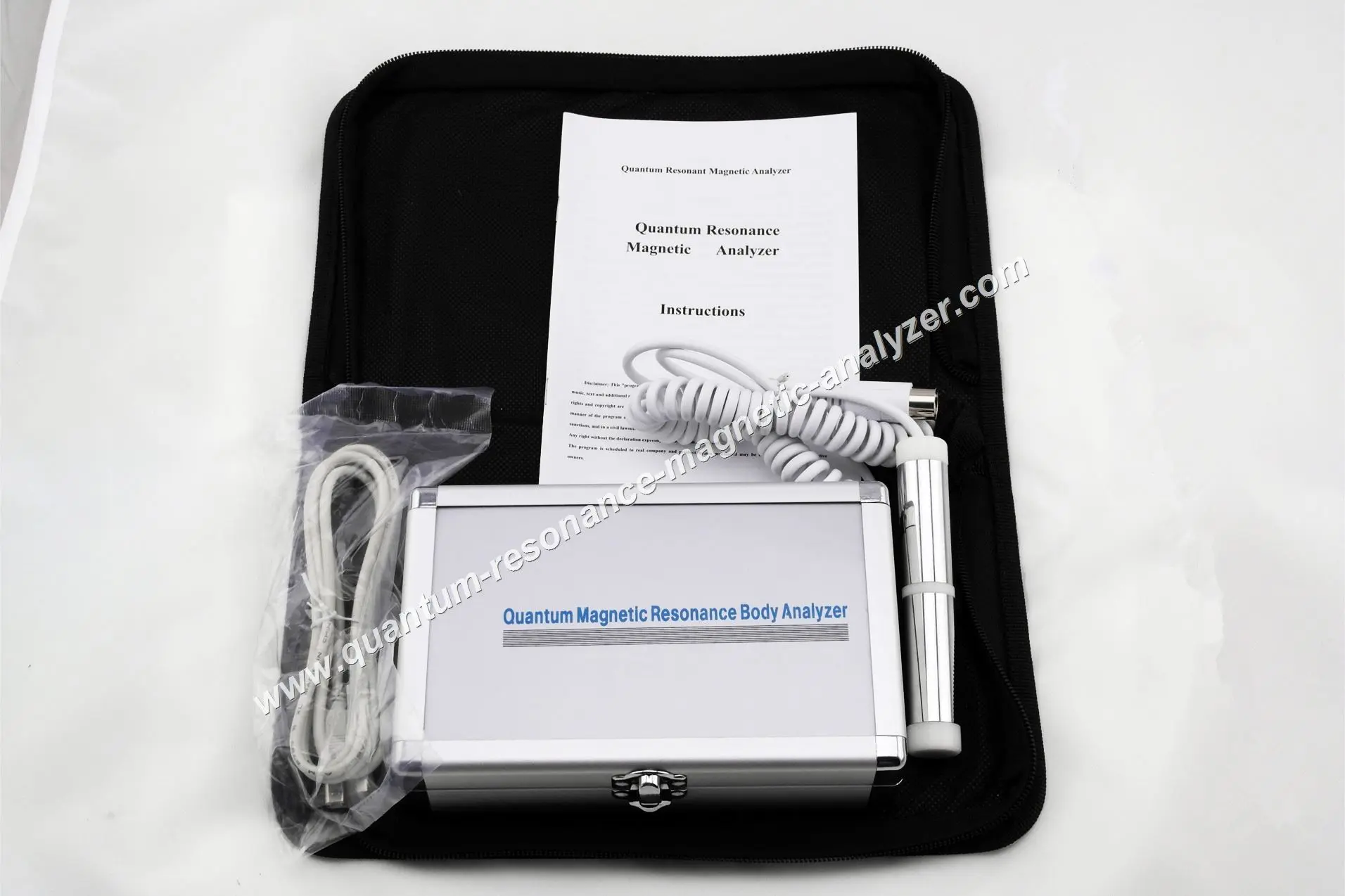 Quantum Resonance Magnetic Analyzer