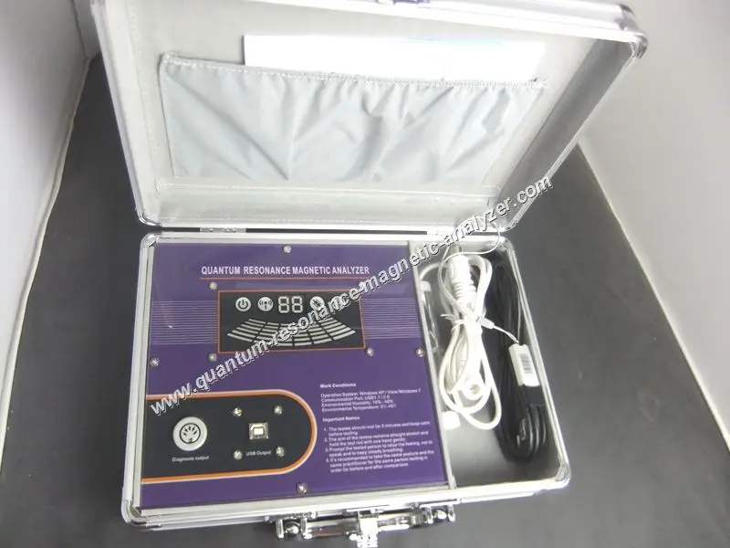 Quantum Resonance Magnetic Analyzer