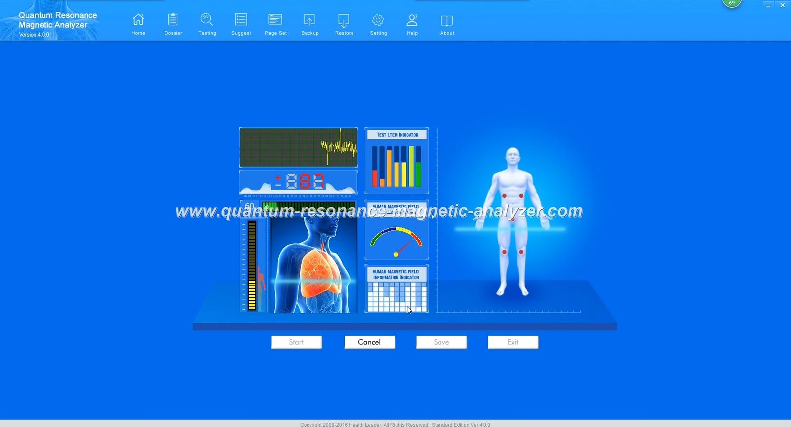 Quantum Resonance Magnetic Analyzer Software