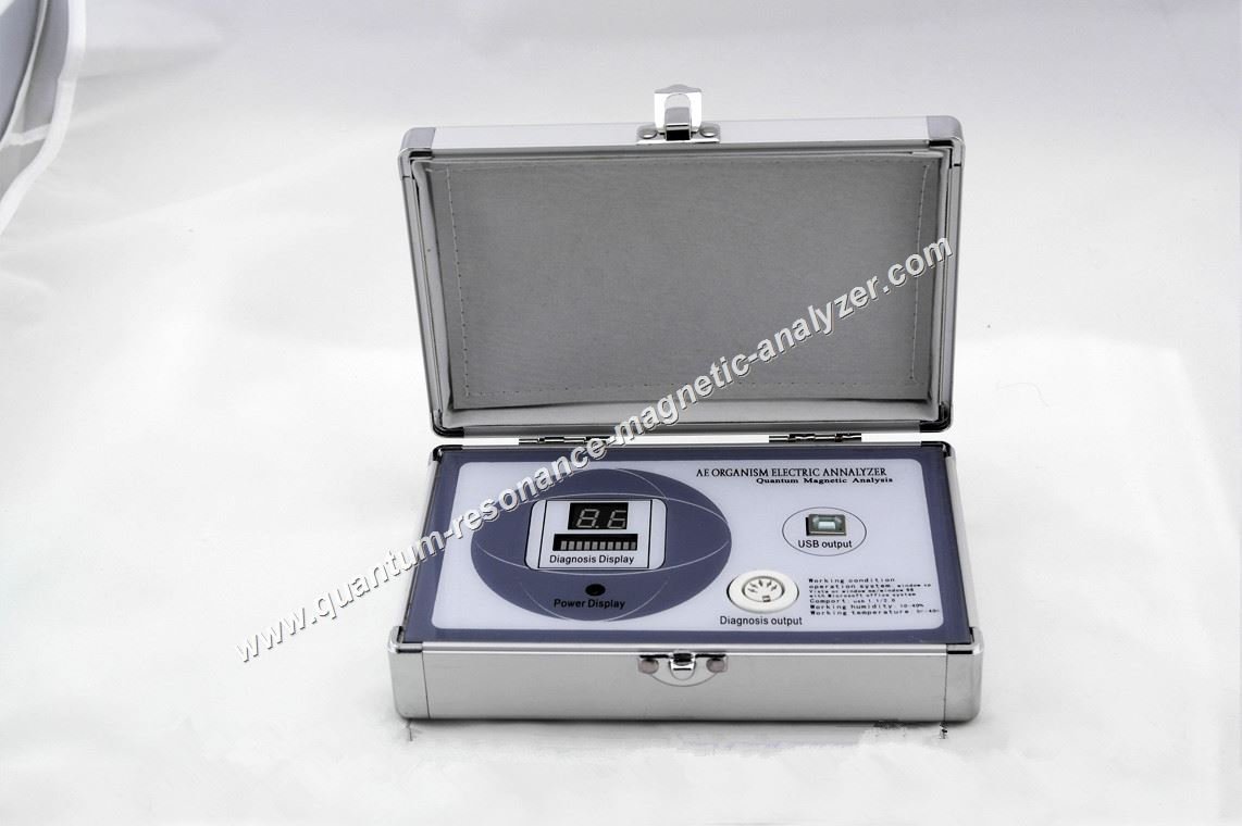 Wellness center using quantum resonance magnetic analyzer for client assessments