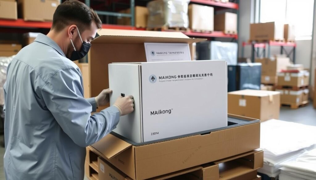 Maikong quantum resonance magnetic analyzer packaging and shipping preparation