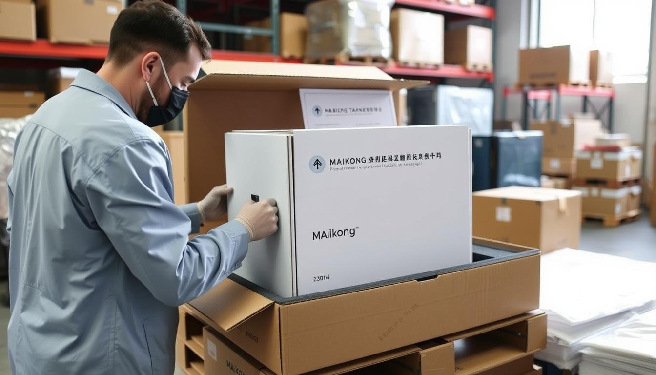 Maikong quantum resonance magnetic analyzer packaging and shipping preparation