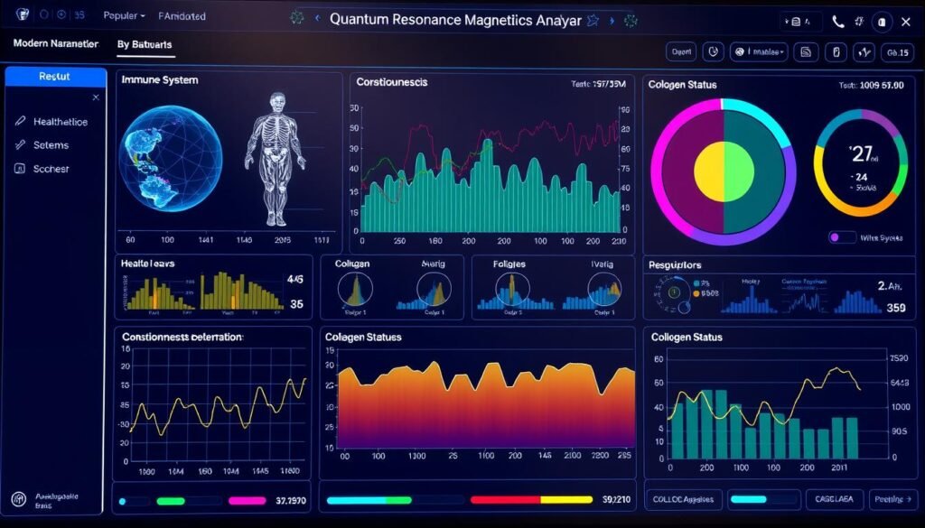 Modern diagnostic indicators in Quantum Resonance Magnetic Analyzer report