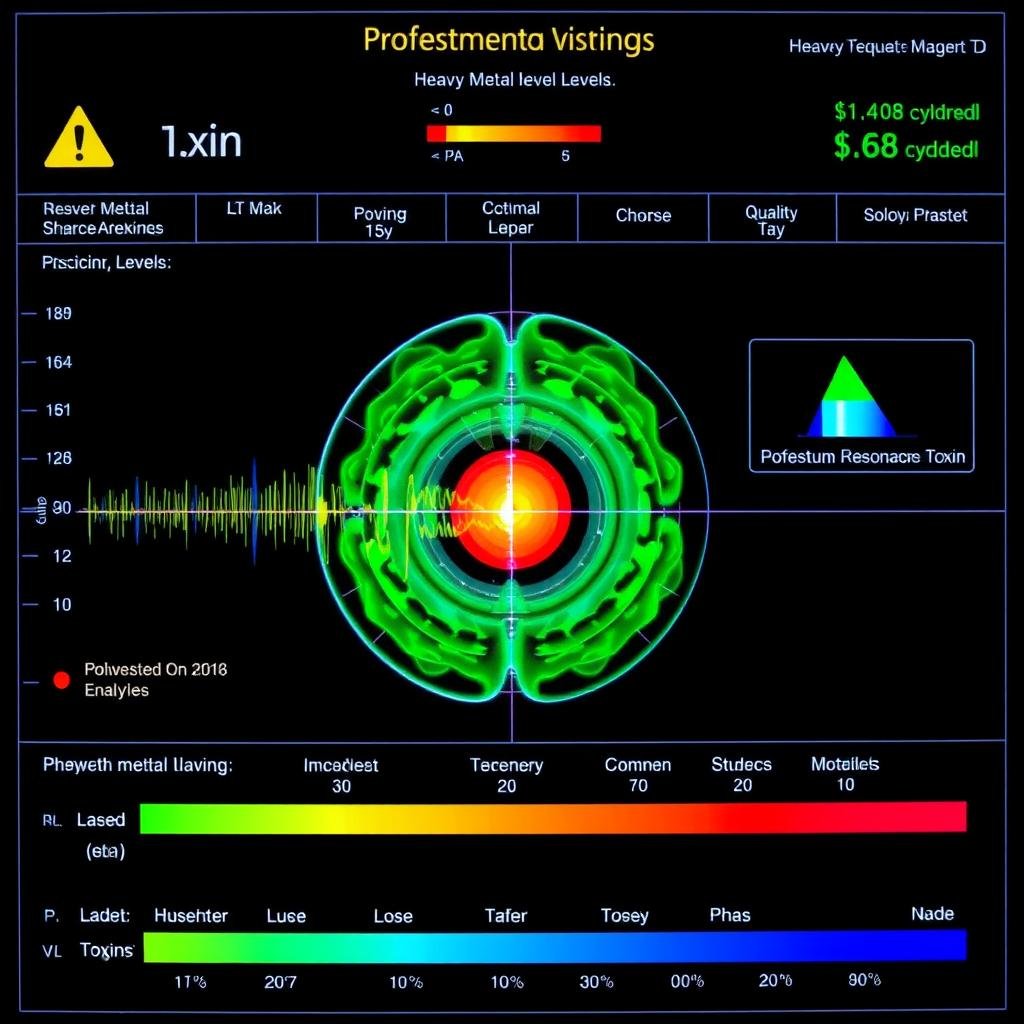 Toxicity and heavy metal analysis from Quantum Analyzer