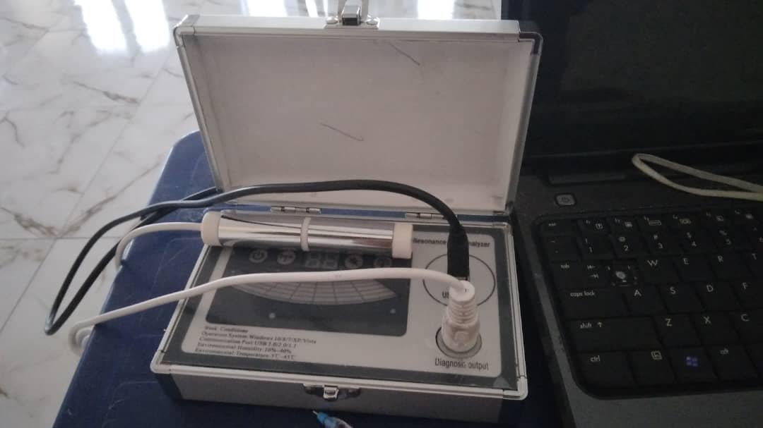 2025-8-24 Nigeria Samuel Quantum Magnetic Resonance Analyzer Encryption Lock cannot find dongle Error 1 Nigeria Quantum Magnetic Resonance Analyzer