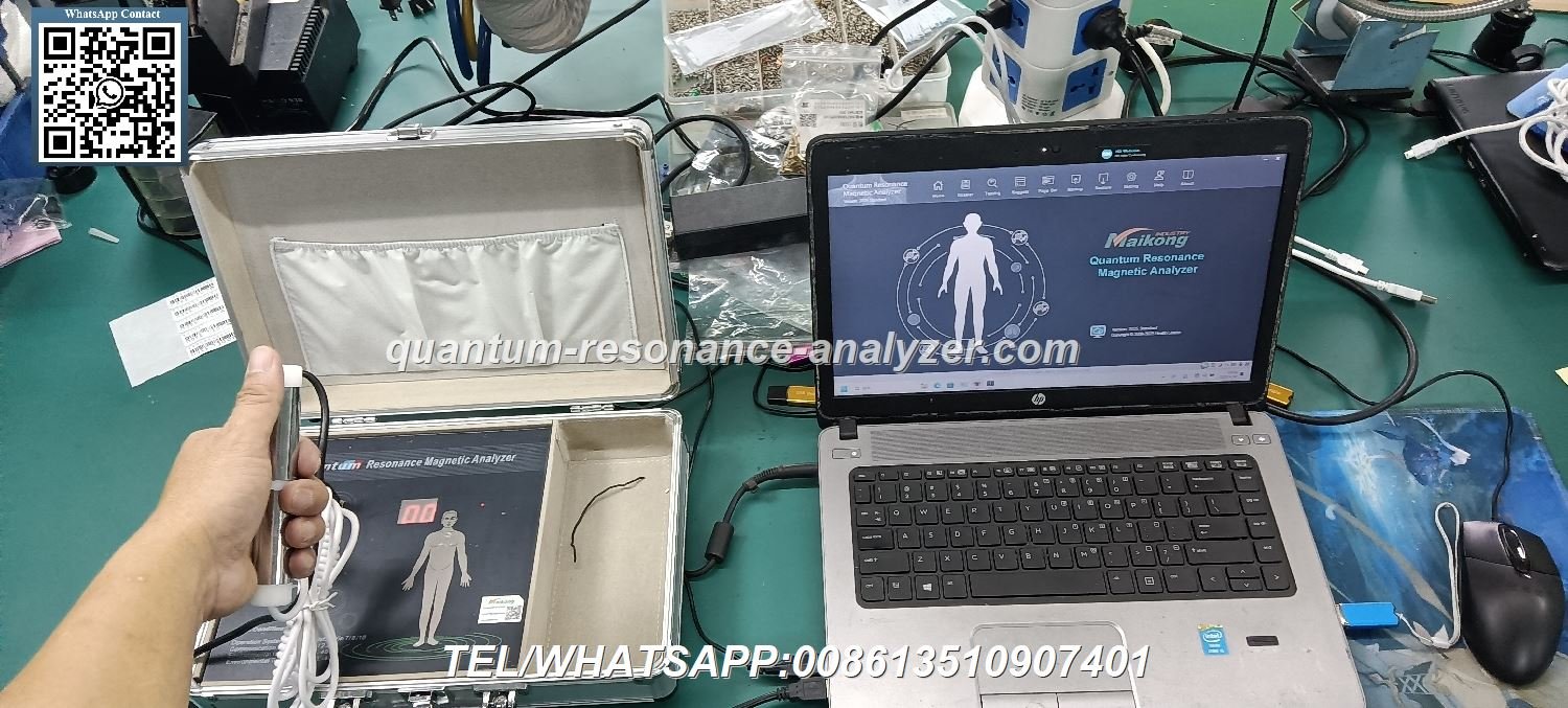 Connecting cables to quantum resonance magnetic analyzer ports