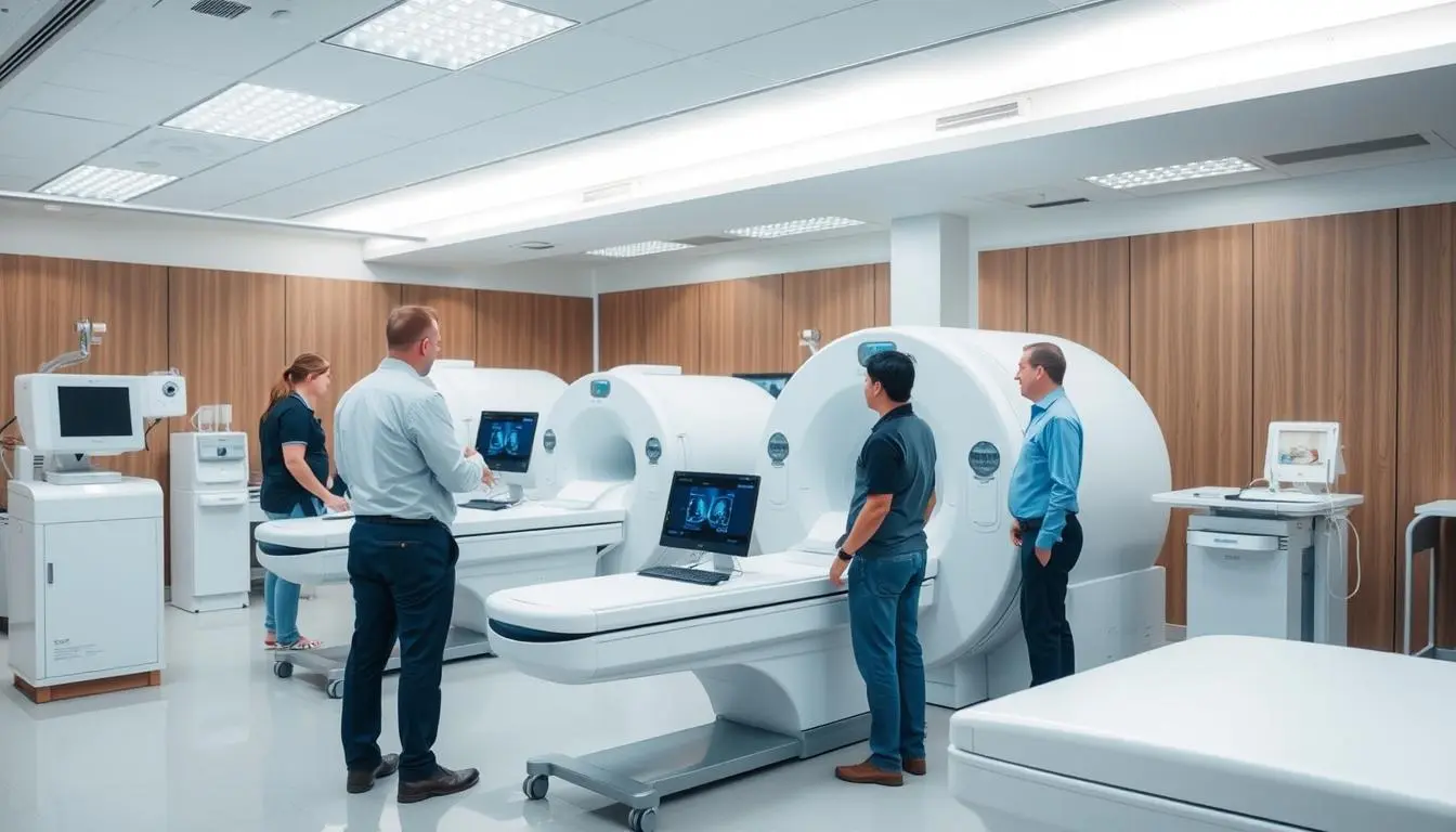 Authorized medical equipment distributor showroom