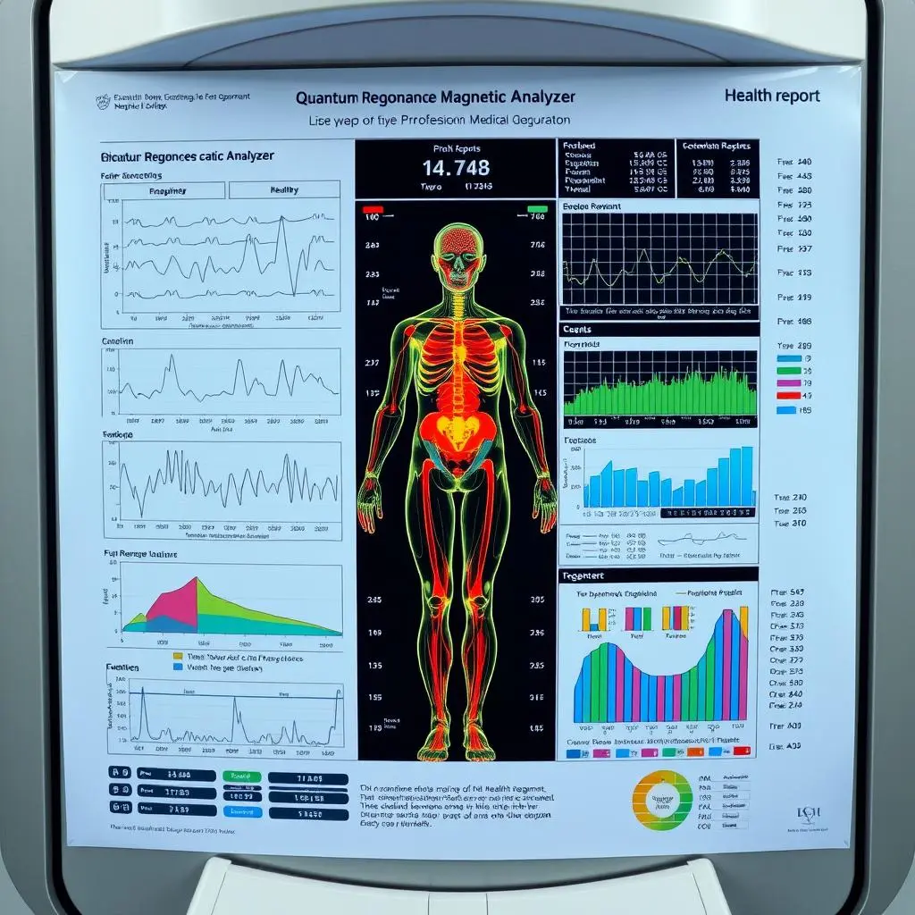 Comprehensive health report from quantum resonance magnetic analyzer Comprehensive health report from quantum resonance magnetic analyzer