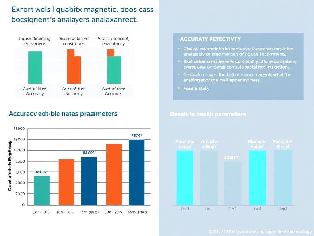 Graph showing error rates of quantum resonance magnetic analyzer across different health parameters