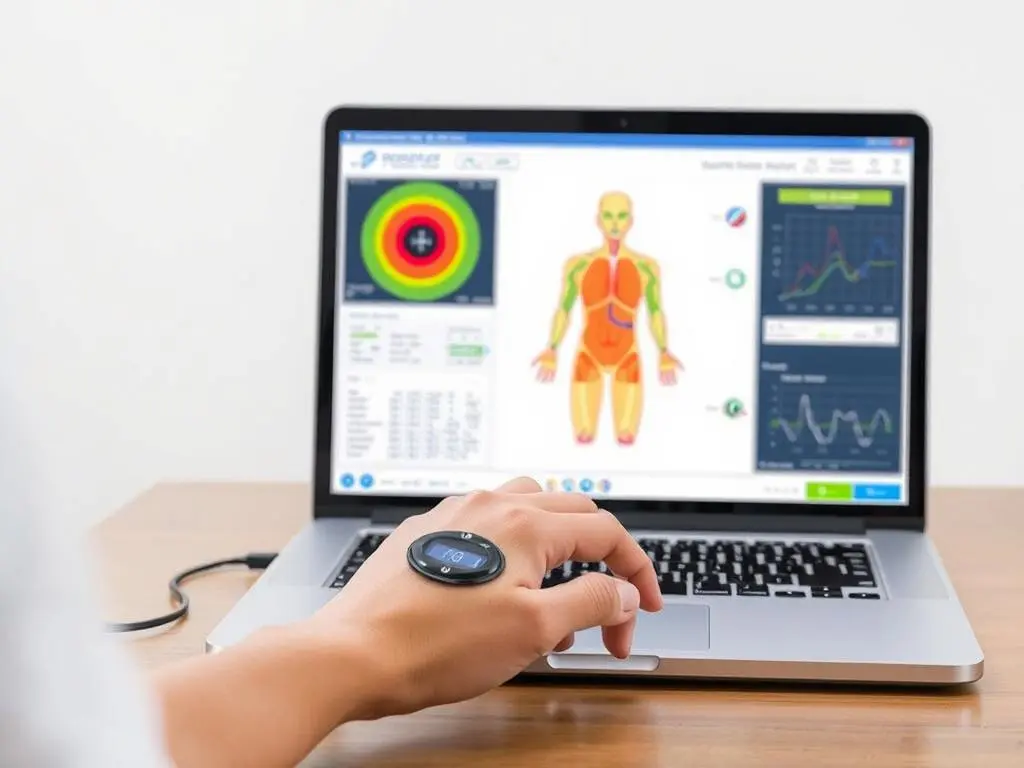 Portable Subhealth Body Detector Quantum Analyzer