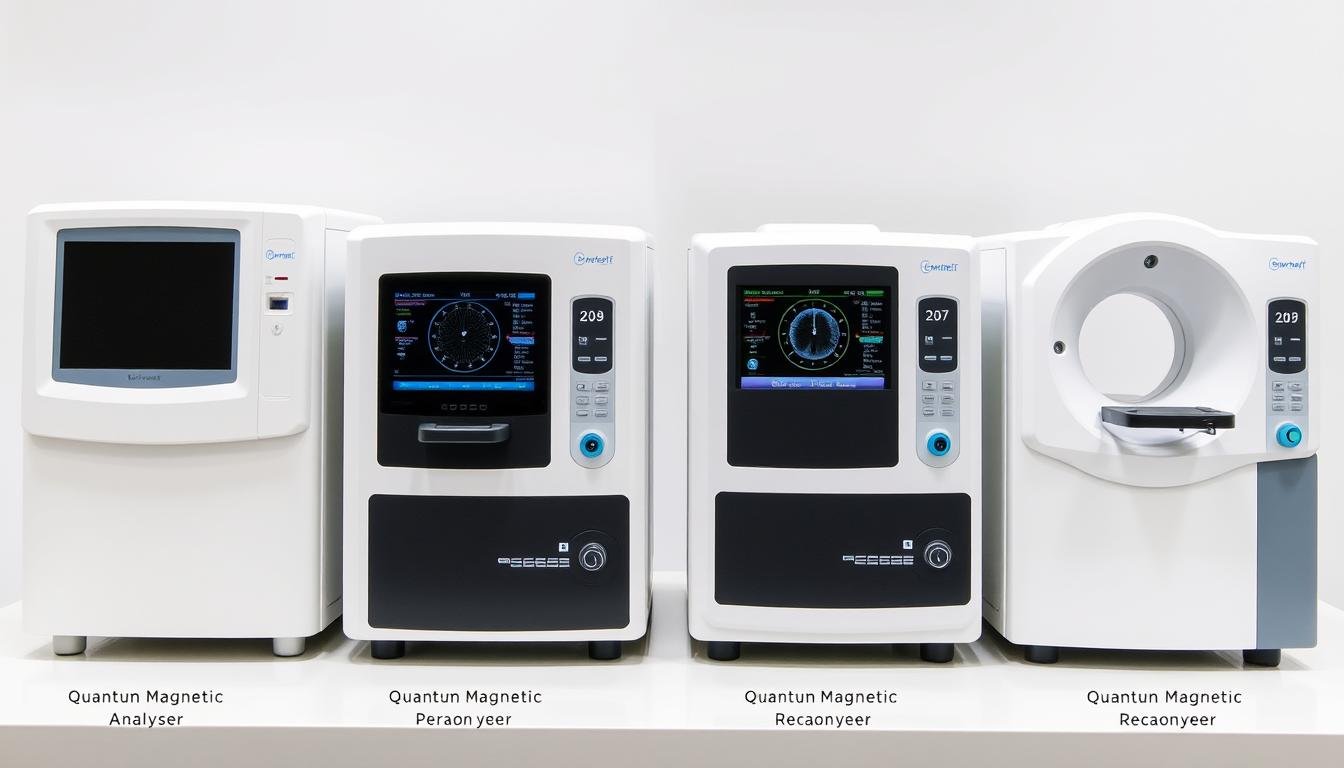 Side-by-side comparison of popular quantum magnetic resonance analyzer models