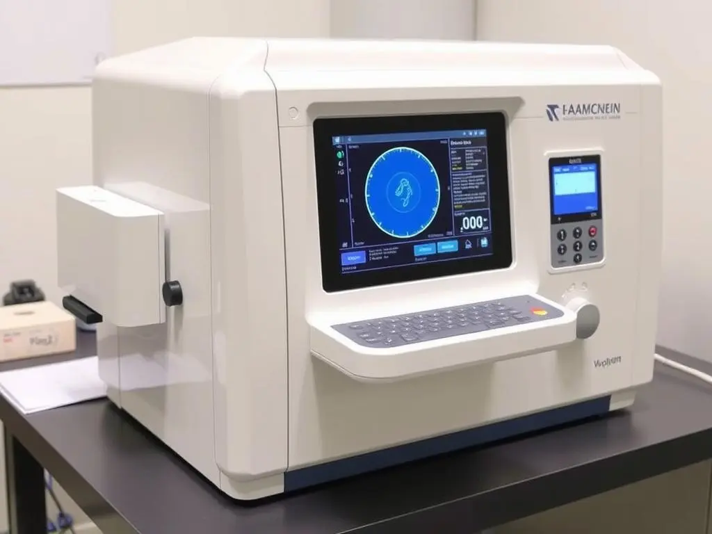 Standard quantum resonance magnetic analyzer model