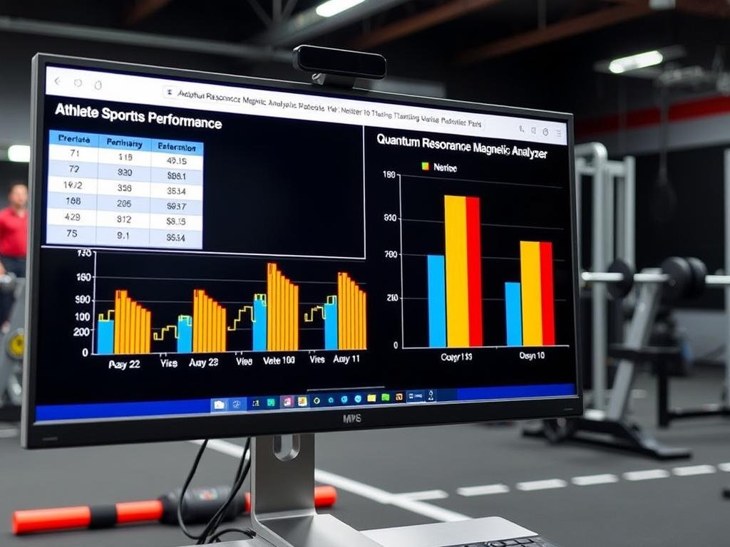 Athlete performance improvement charts based on analyzer data Athlete performance improvement charts based on analyzer data