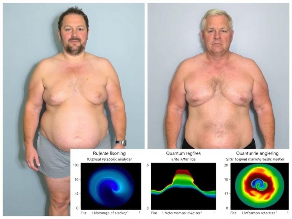 Before and after comparison of client weight loss results Before and after comparison of client weight loss results
