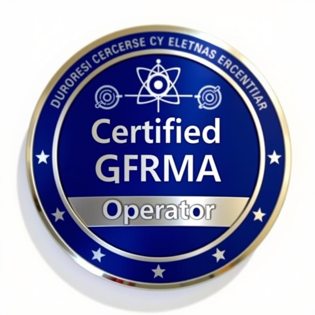 Certified Quantum Resonance Magnetic Analyzer operator badge Certified Quantum Resonance Magnetic Analyzer operator badge