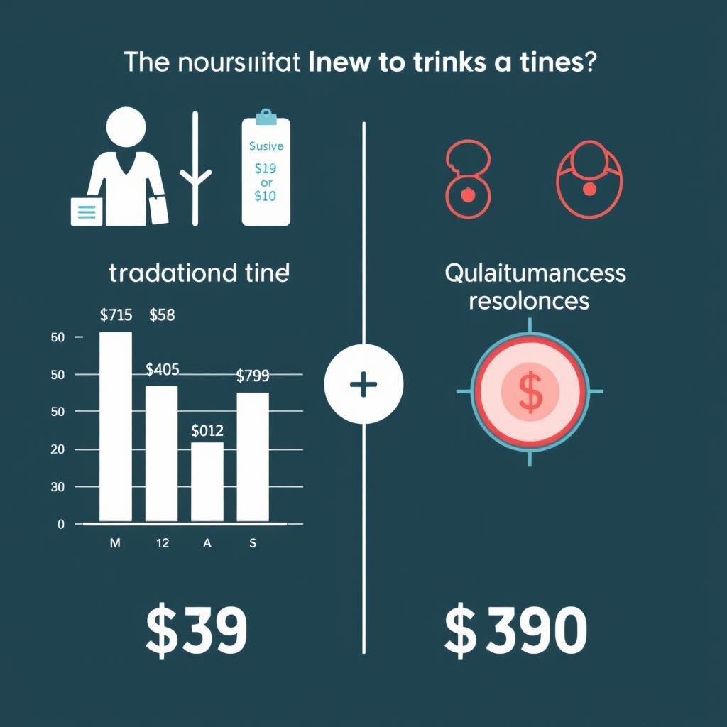 Cost comparison chart between traditional testing and Quantum Resonance analysis Cost comparison chart between traditional testing and Quantum Resonance analysis