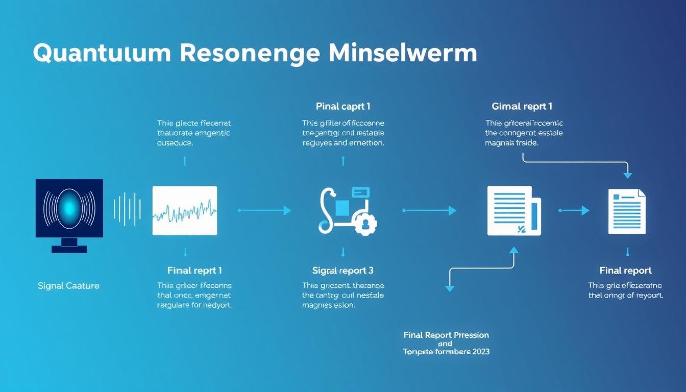 Data processing workflow diagram of Quantum Resonance Magnetic Analyzer Data processing workflow diagram of Quantum Resonance Magnetic Analyzer