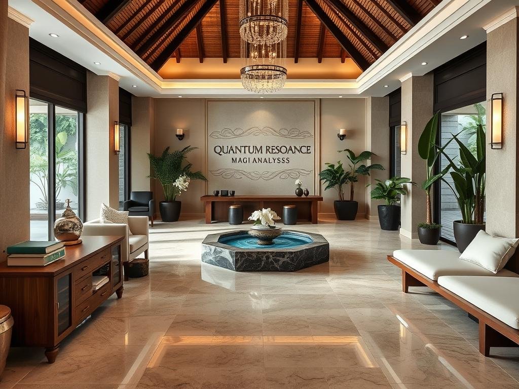 Luxury resort spa offering Quantum Resonance Magnetic Analyzer services Luxury resort spa offering Quantum Resonance Magnetic Analyzer services