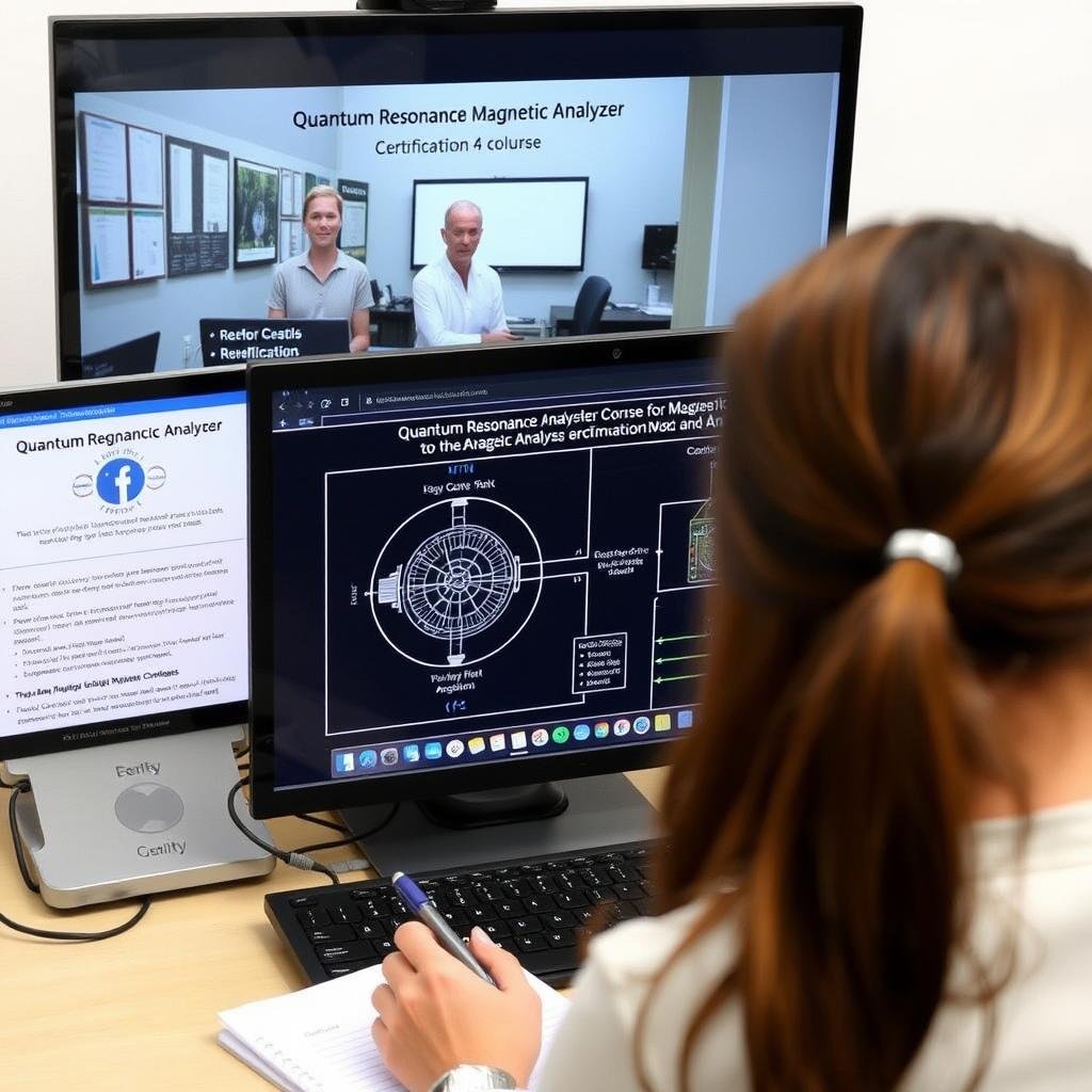 Online Quantum Resonance Magnetic Analyzer certification course Online Quantum Resonance Magnetic Analyzer certification course