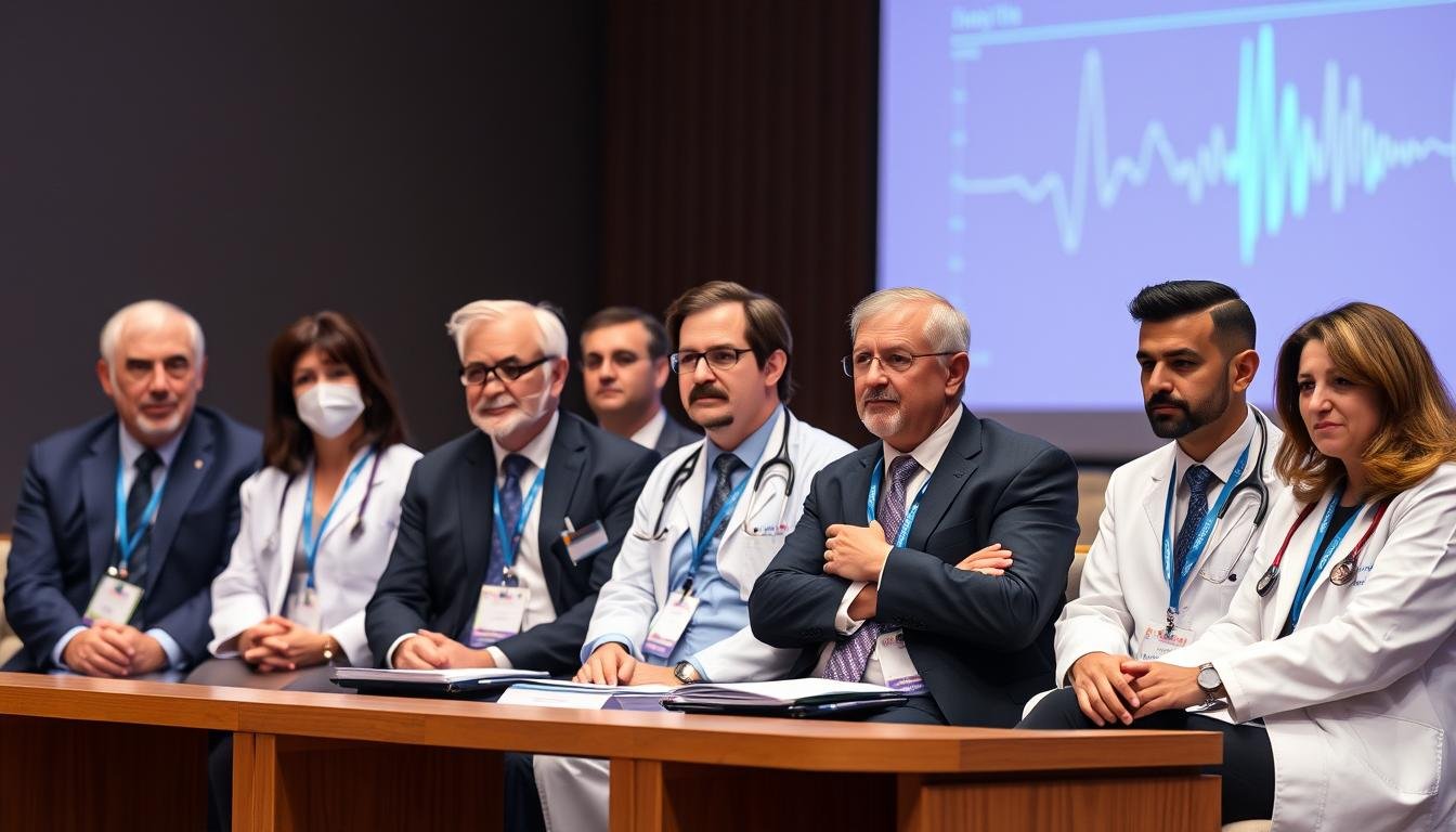 Panel of medical experts discussing diagnostic technologies Panel of medical experts discussing diagnostic technologies