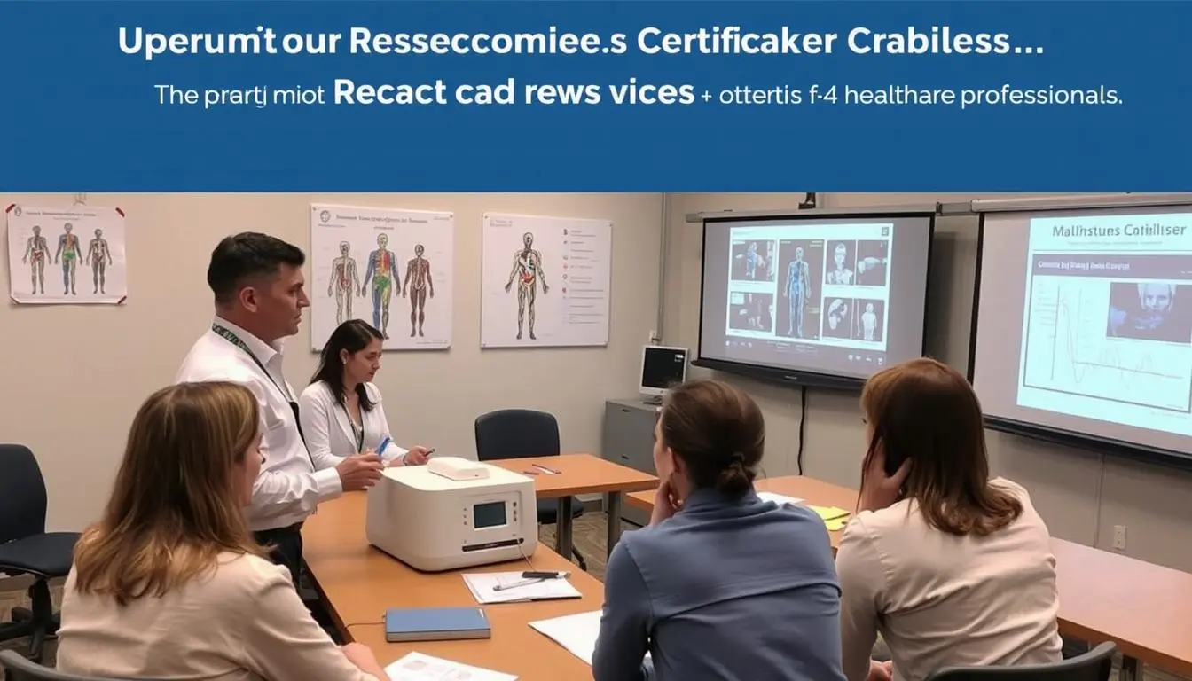Quantum Resonance Magnetic Analyzer certification training session