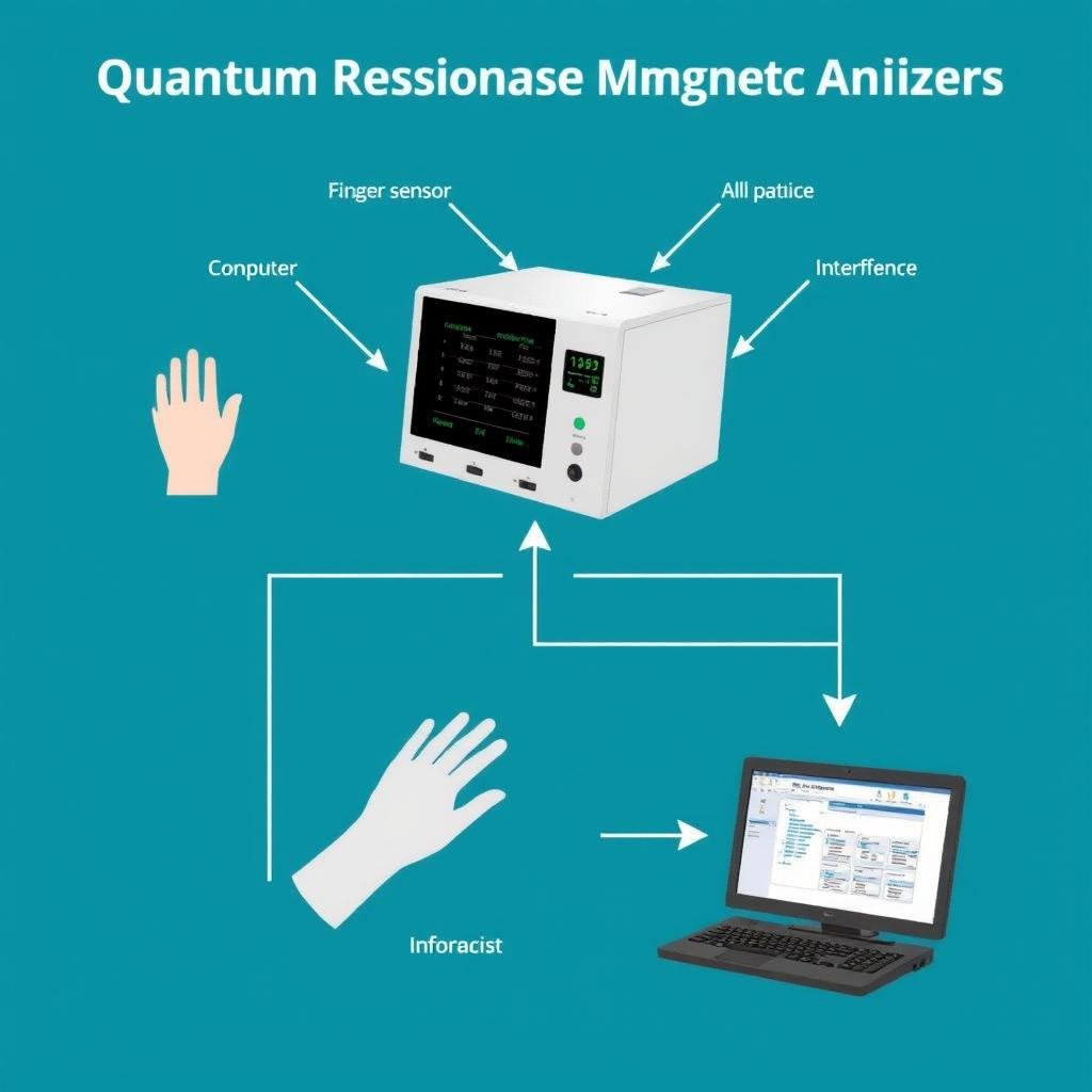 Quantum Resonance Magnetic Analyzer technology diagram Quantum Resonance Magnetic Analyzer technology diagram