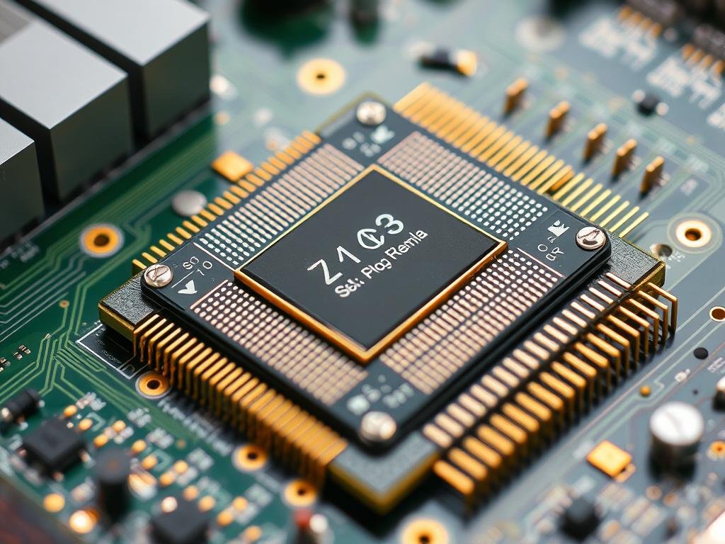 Quantum Signal Processor chip from a resonance magnetic analyzer Quantum Signal Processor chip from a resonance magnetic analyzer