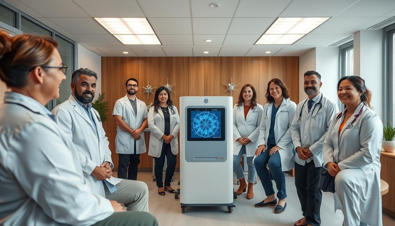 Successful alternative medicine clinic using Quantum Resonance Magnetic Analyzer as core technology Successful alternative medicine clinic using Quantum Resonance Magnetic Analyzer as core technology