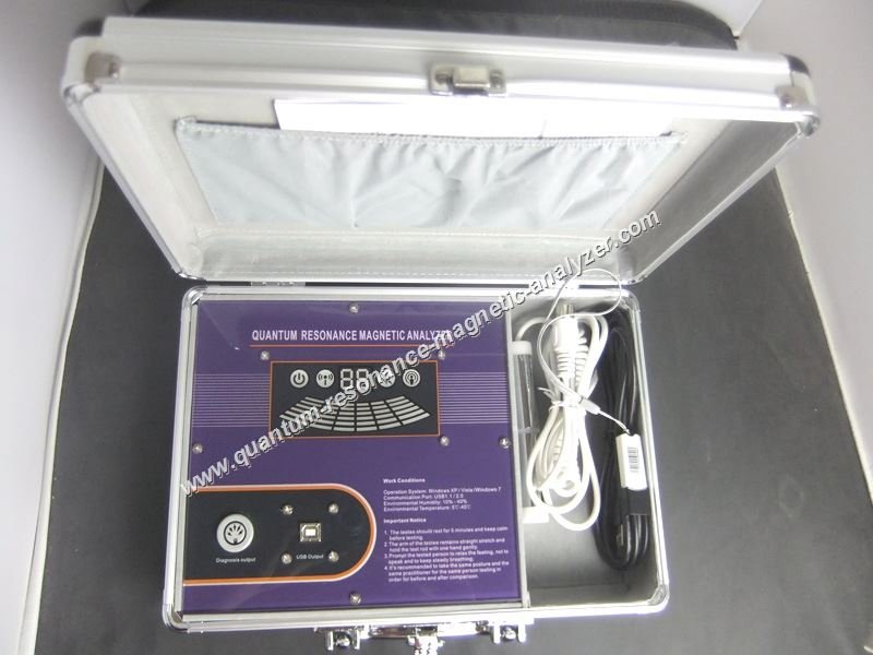 Quantum Resonance Magnetic Analyzer