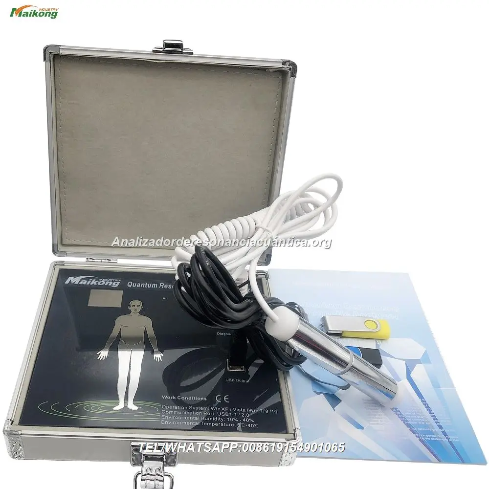 Quantum Resonance Magnetic Analyzer