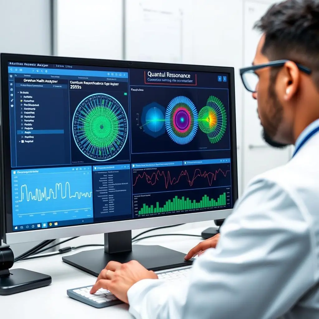 AI-enhanced analysis of Quantum Resonance Magnetic Analyzer data