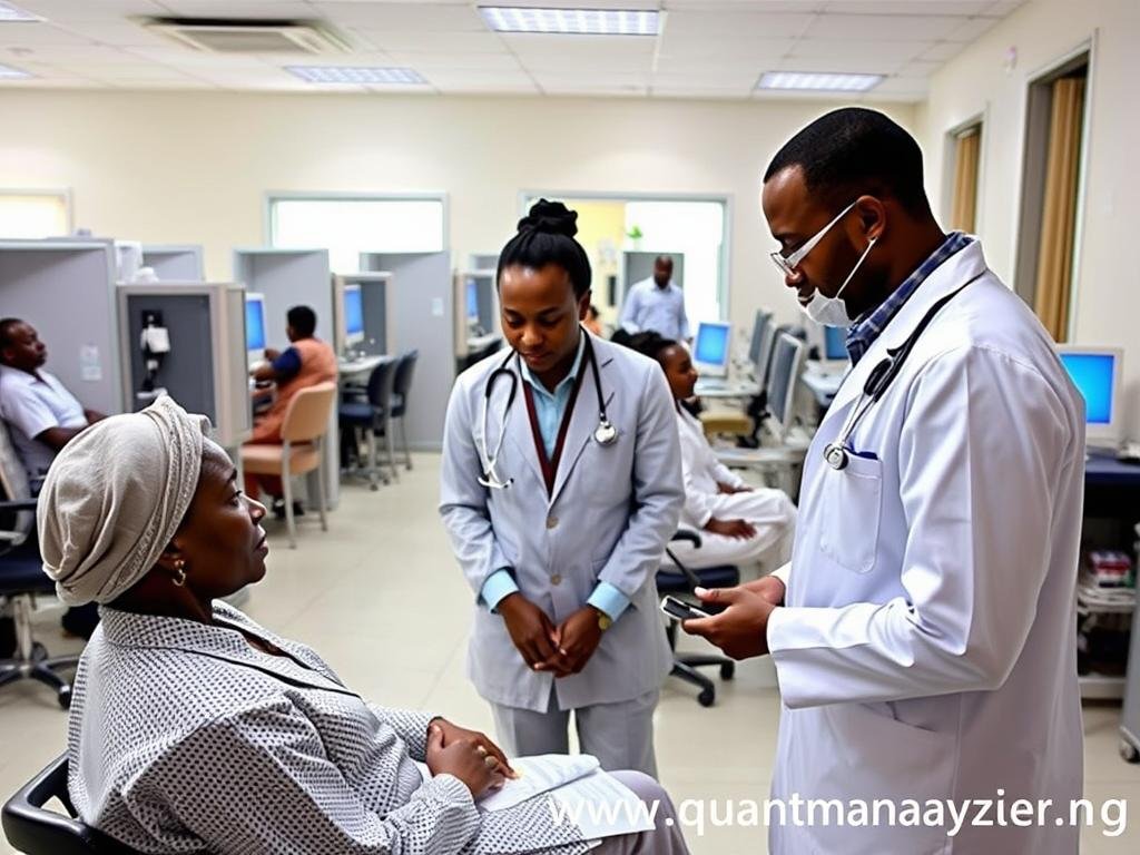 Abuja Medical Network clinic using Quantum Analyzer technology Abuja Medical Network clinic using Quantum Analyzer technology