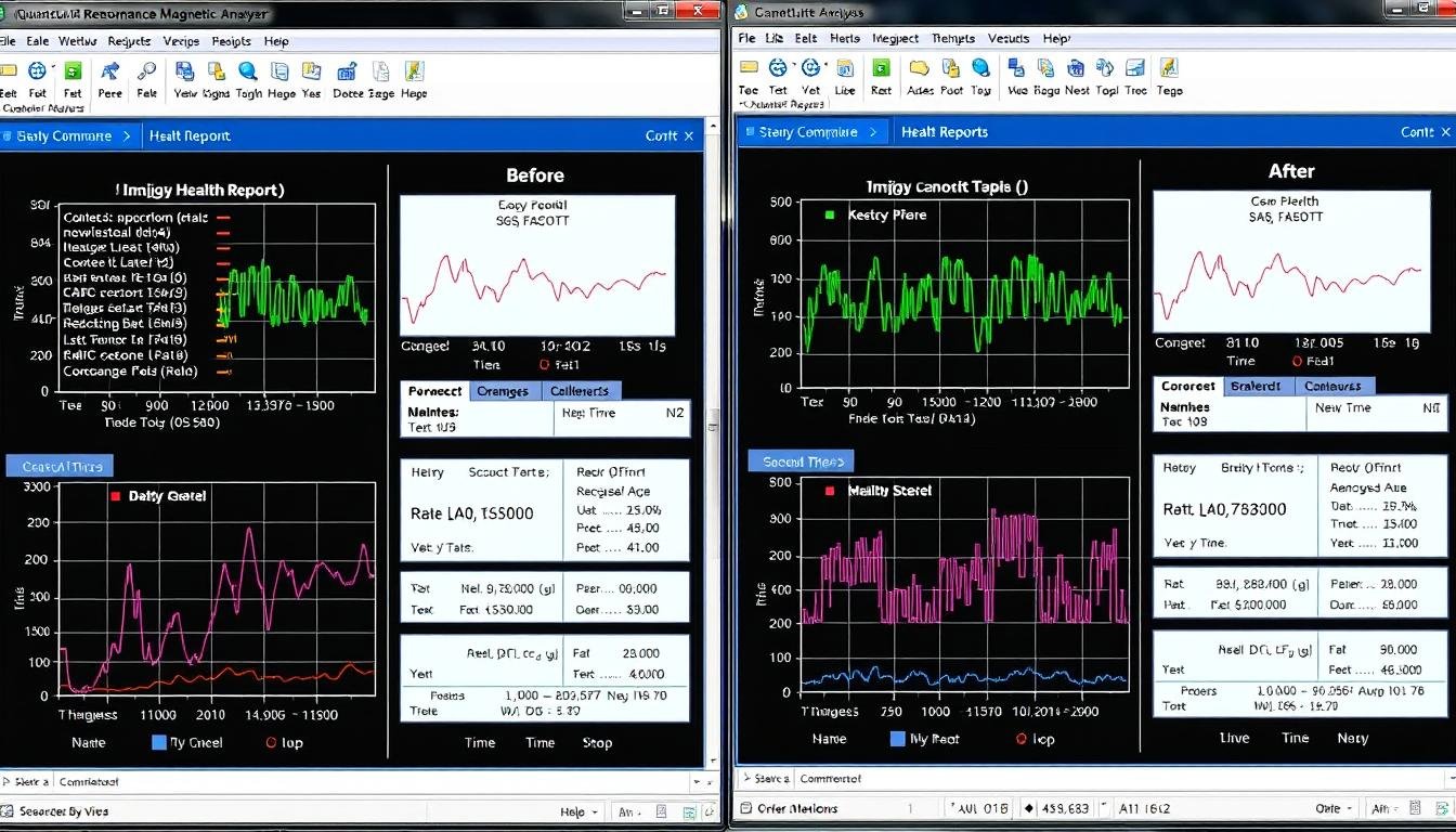 Before and after comparison report from Quantum Resonance Magnetic Analyzer Before and after comparison report from Quantum Resonance Magnetic Analyzer