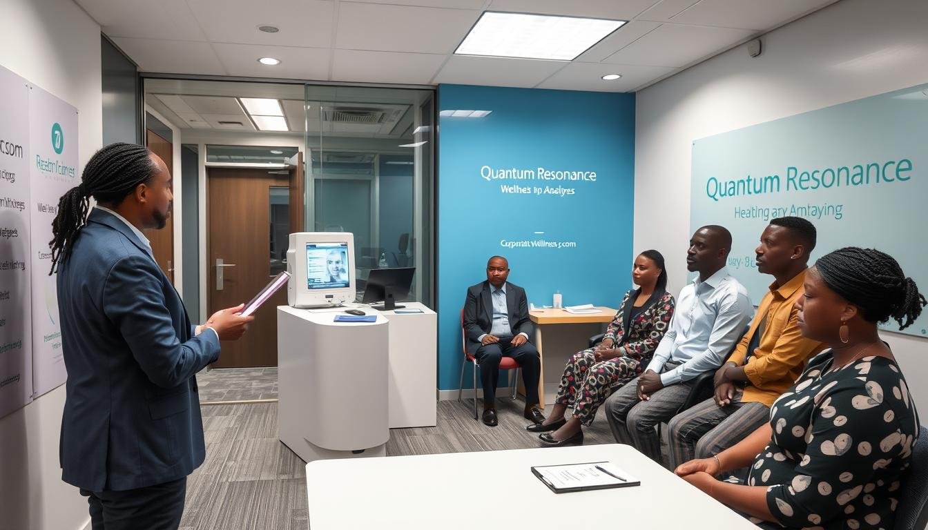 Corporate wellness program using Quantum Resonance Magnetic Analyzer for employee screening