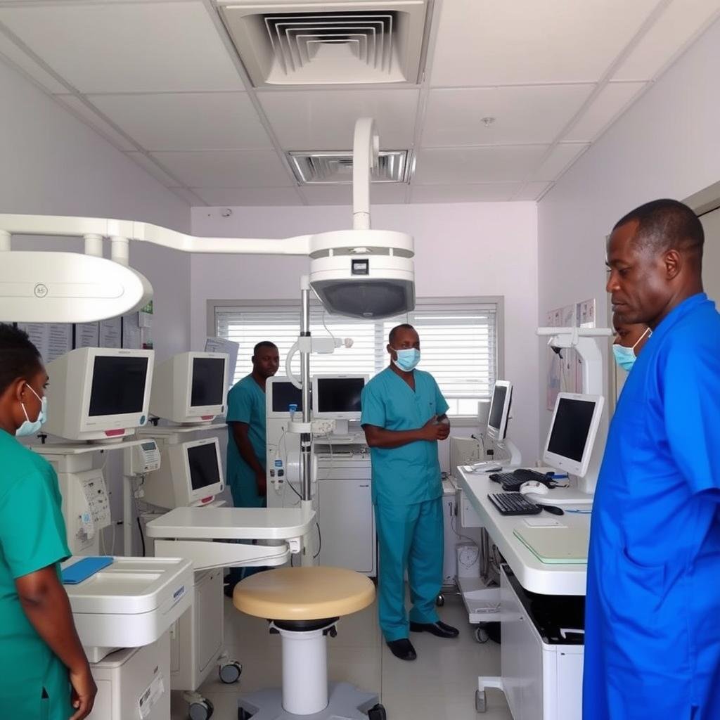 Diagnostic center with medical equipment Diagnostic center with medical equipment