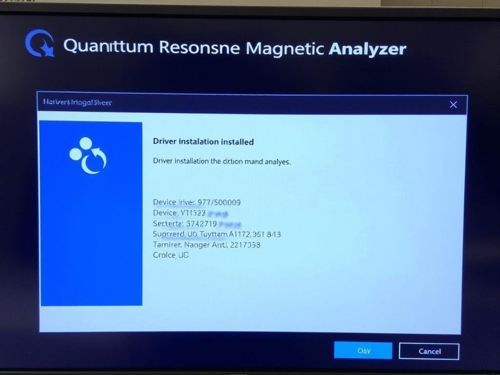 Driver installation process for Quantum Resonance Magnetic Analyzer Driver installation process for Quantum Resonance Magnetic Analyzer