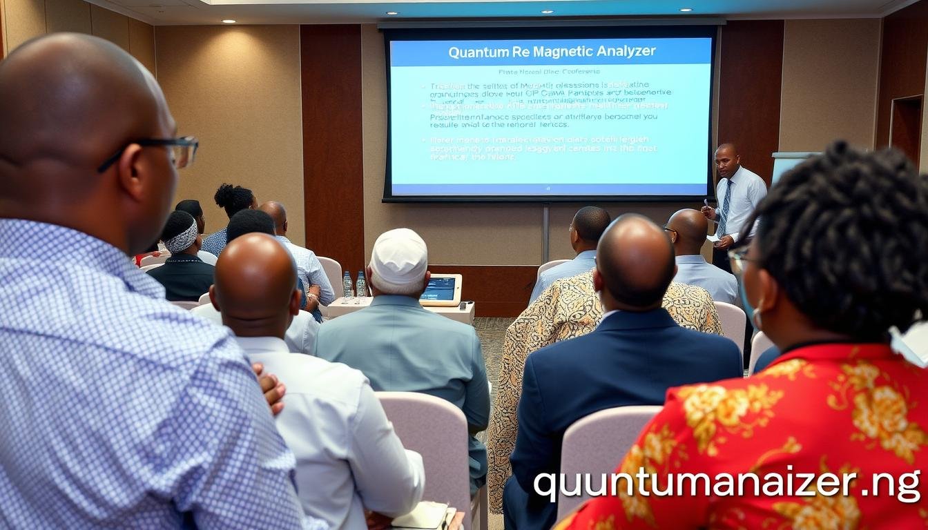 Educational seminar about Quantum Resonance Magnetic Analyzer technology in Nigeria Educational seminar about Quantum Resonance Magnetic Analyzer technology in Nigeria
