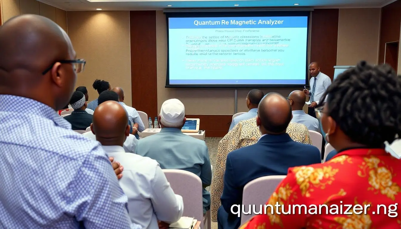 Educational seminar about Quantum Resonance Magnetic Analyzer technology in Nigeria Educational seminar about Quantum Resonance Magnetic Analyzer technology in Nigeria