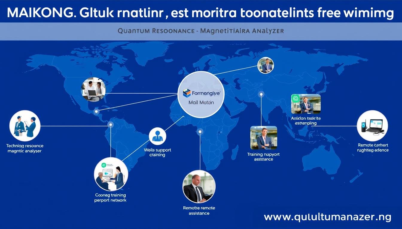 Global support and training network for MAIKONG Quantum Resonance Magnetic Analyzer systems Global support and training network for MAIKONG Quantum Resonance Magnetic Analyzer systems