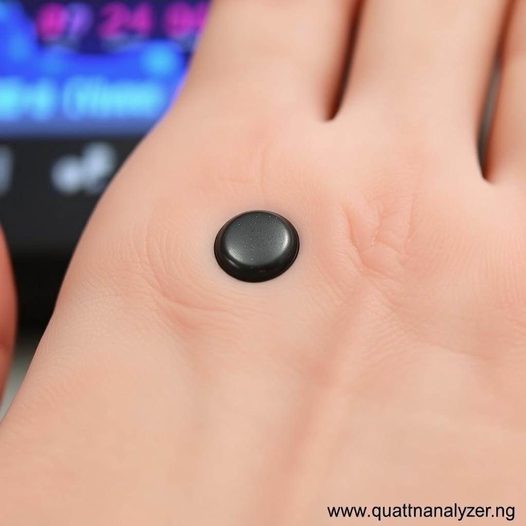 Hand sensor of the Quantum Resonance Magnetic Analyzer