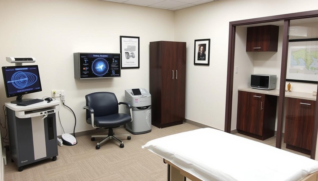 Healthcare facility with Quantum Resonance Magnetic Analyzer setup Healthcare facility with Quantum Resonance Magnetic Analyzer setup
