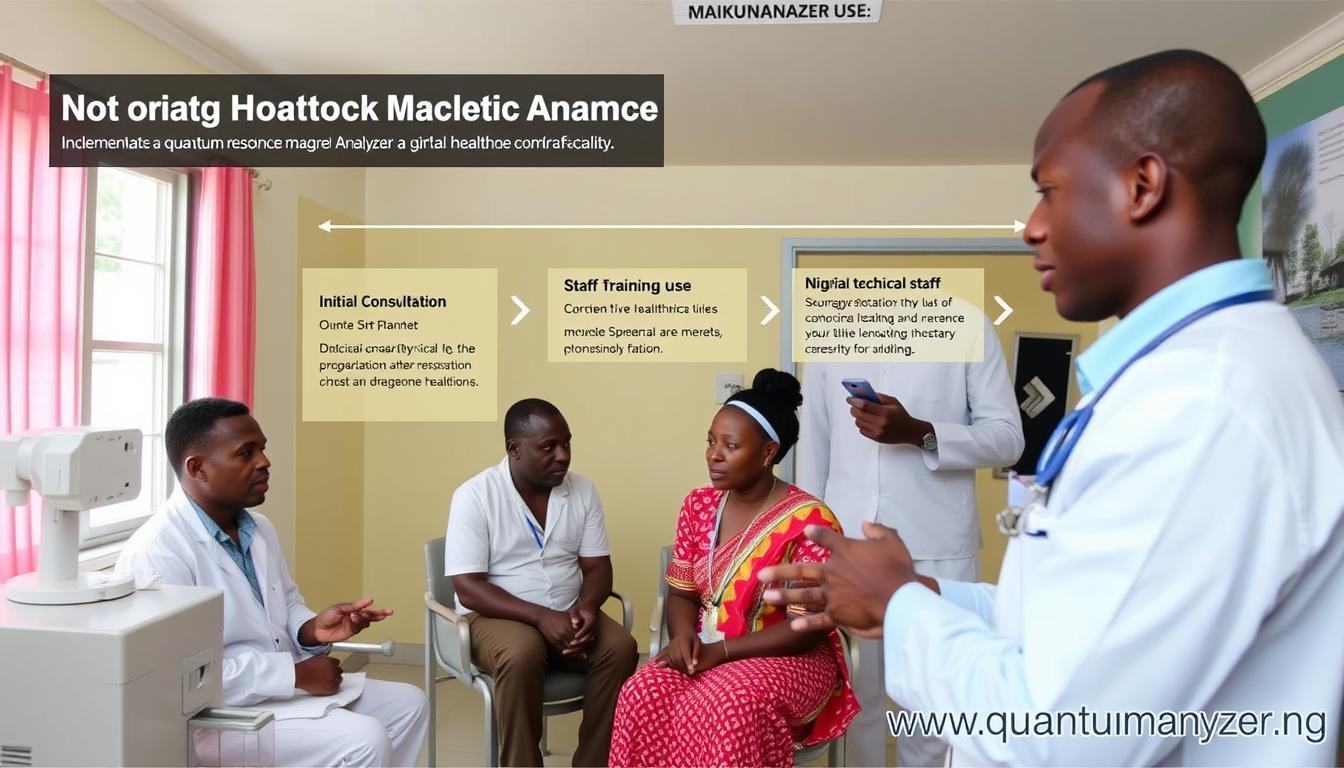 Implementation process of Quantum Resonance Magnetic Analyzer in Nigerian clinic Implementation process of Quantum Resonance Magnetic Analyzer in Nigerian clinic