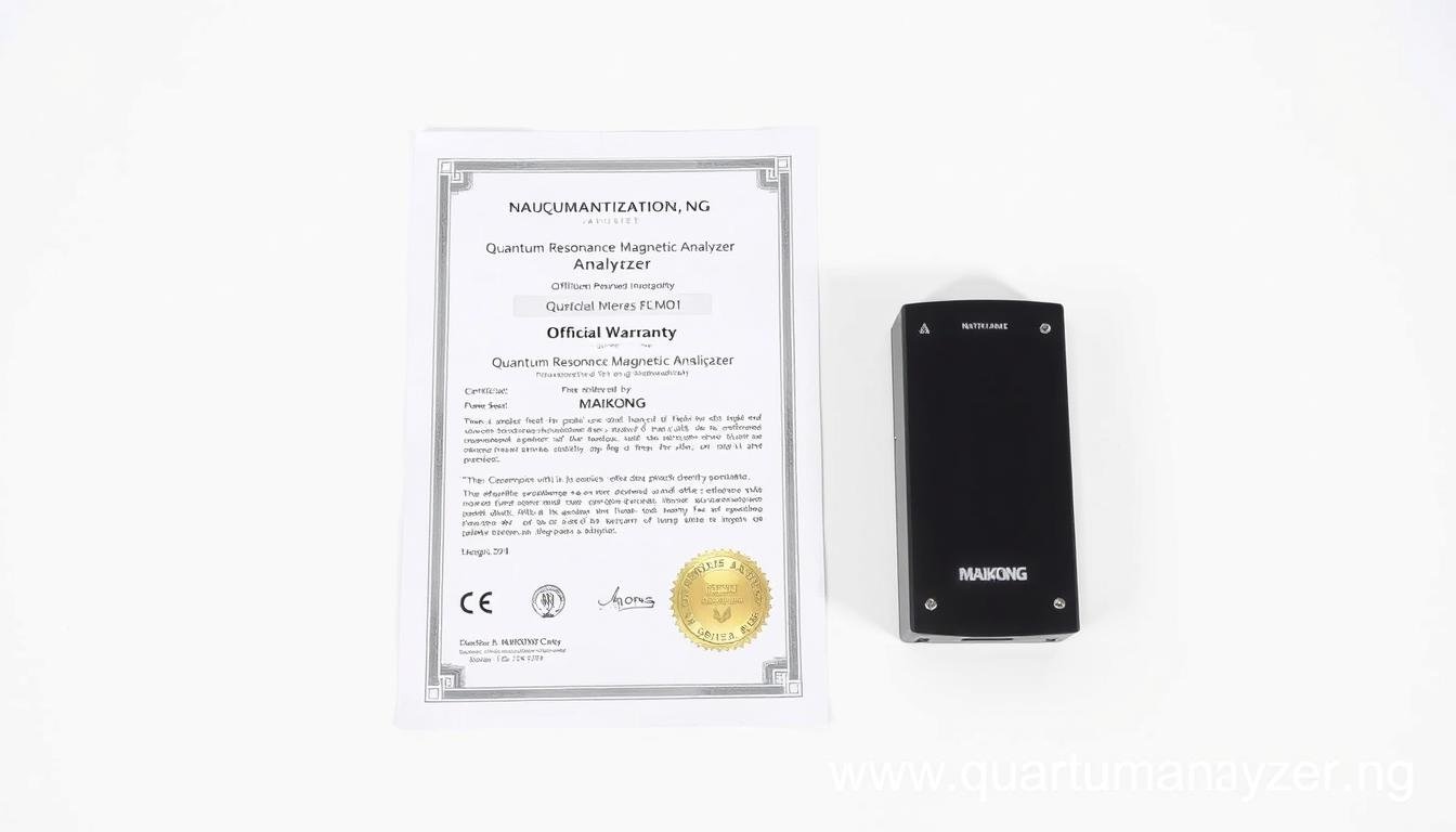 MAIKONG Quantum Resonance Magnetic Analyzer with warranty certificate